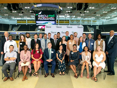 A celebration of SECU MD Foundation scholarship winners.