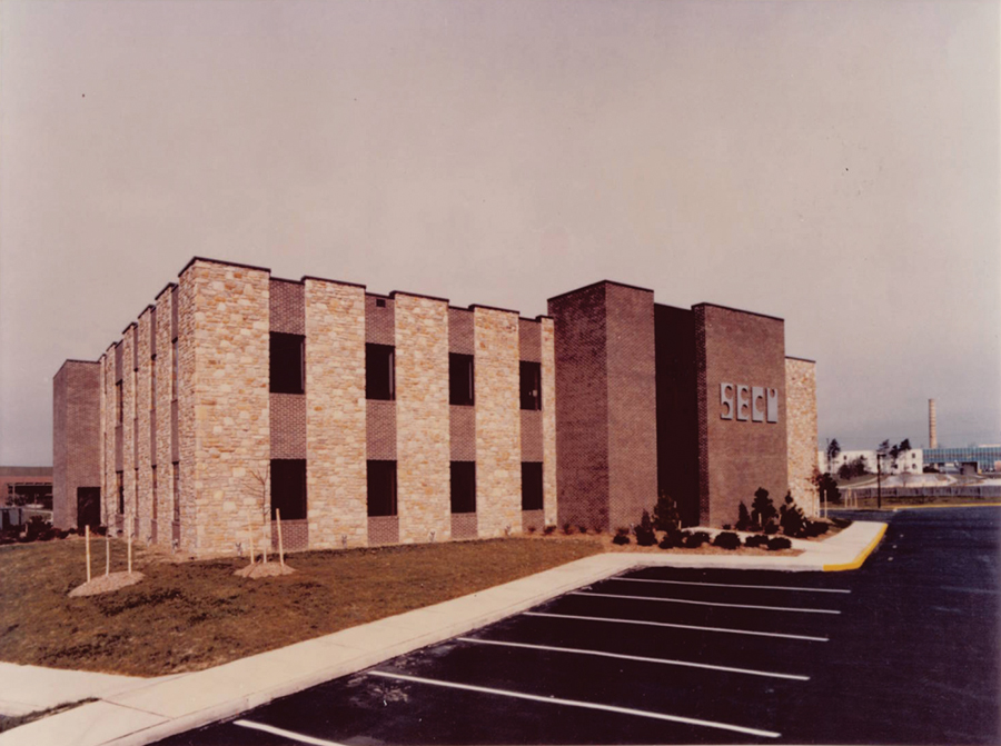 Historic photo of Towson building